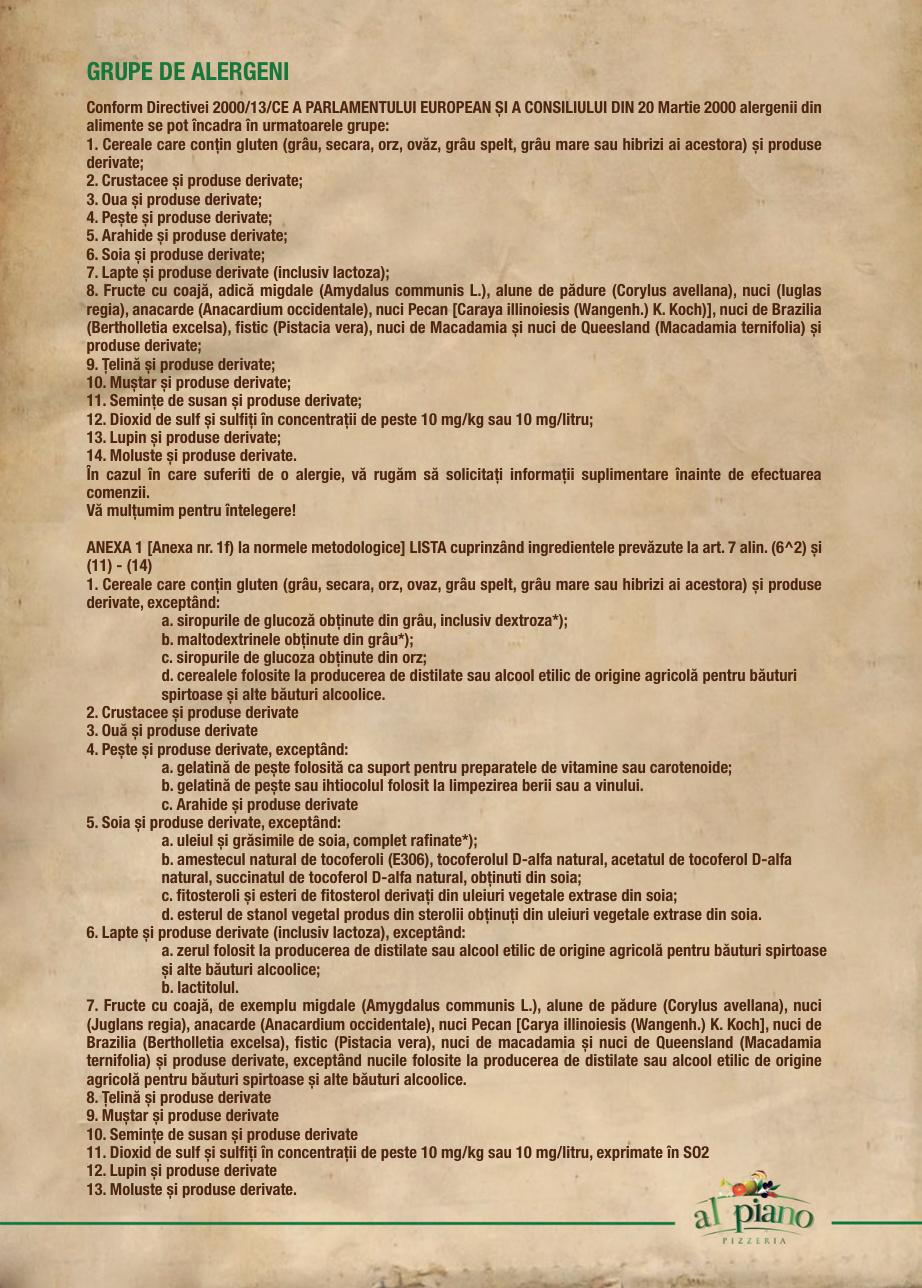 Grupe de Alergeni